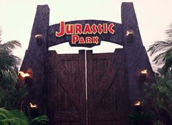 Jurassic Park gates