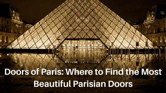 Entrance to the Louvre - Parisian Doors title image