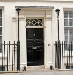 11 Downing Street front entrance