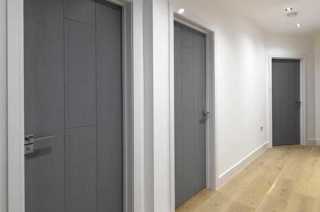 Ardosia grey internal doors