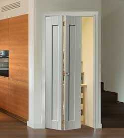 Axis White internal bi-fold door