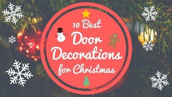 Christmas door decorations