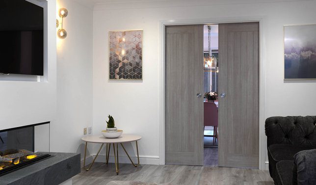 Colorado Grey Pocket Doors