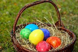 Easter egg basket