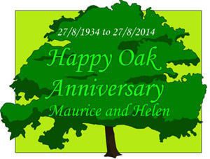 happy oak anniversary