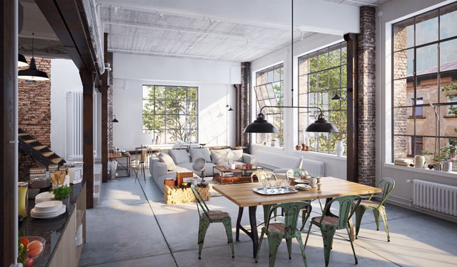 Industrial Style Interiors and how to get it right - JB Kind Doors