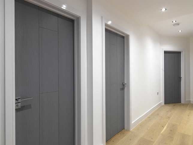 Contemporary grey interior doors | Nuance Ardosia