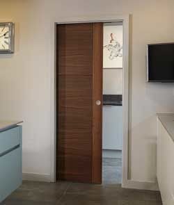 Walnut Mistral Pocket Door