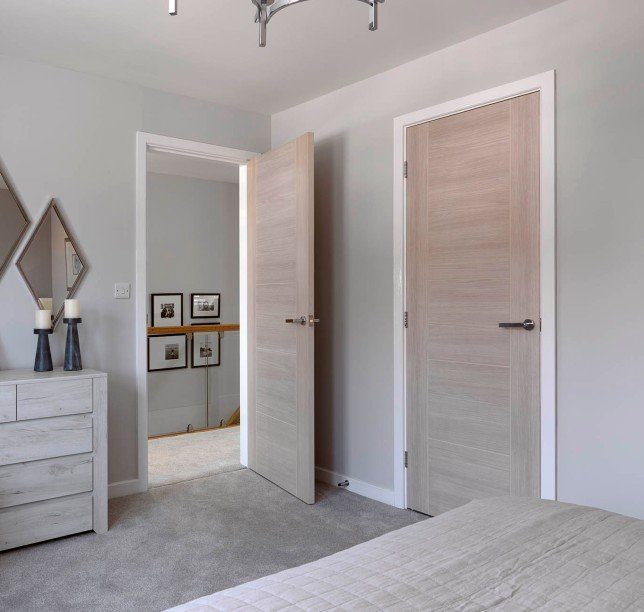 Tigris Ivory laminate door