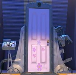 Monsters Inc - Boo's bedroom door