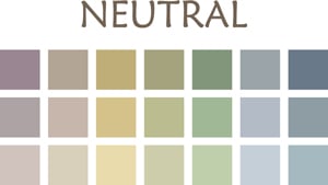 Neutral colour tones