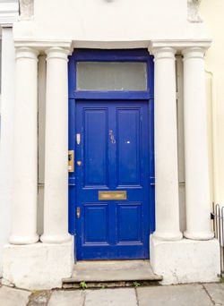 Notting Hill blue door