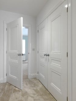 JB Kind white panelled doors