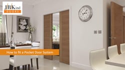 How to fit pocket door system