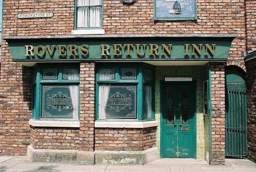 Rovers Return Pub doors