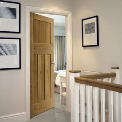 Rustic Oak panelled door