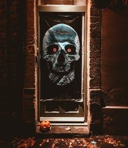 Skeleton door