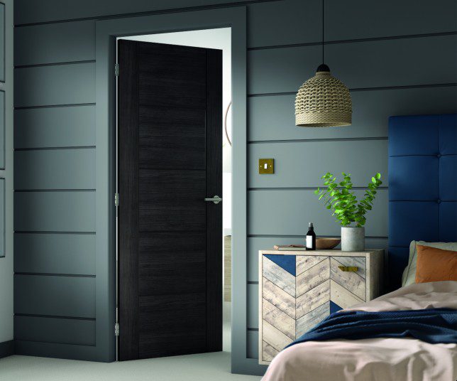 Tigris Cinza Dark Grey Door