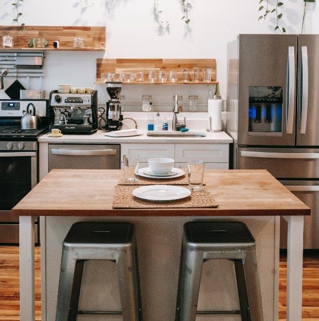 Small kitchen breakfast bar