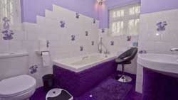 Carpeted bathrooms