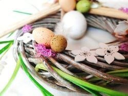 Easter wreath