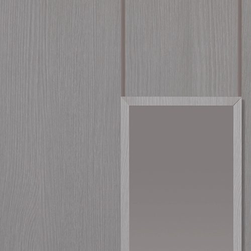 Ardosia Grey Glazed Internal Door - JB Kind