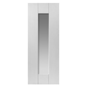 Axis White Primed Glass Internal Door
