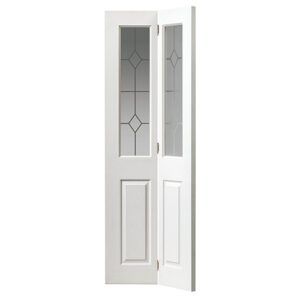 Canterbury Etched Glass Bi-fold Door