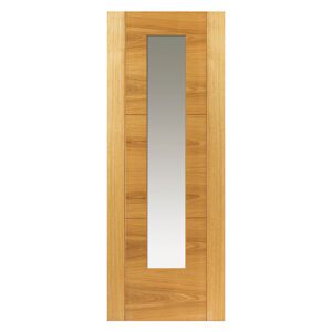Mistral Oak Veneer Glass Internal Door