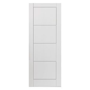 Quattro White Primed Internal Door