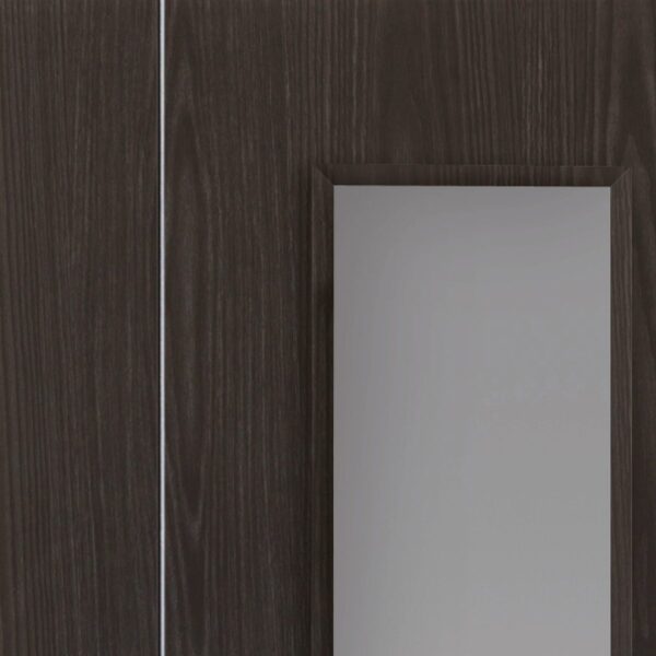 Argento Painted Glass Internal Grey Door