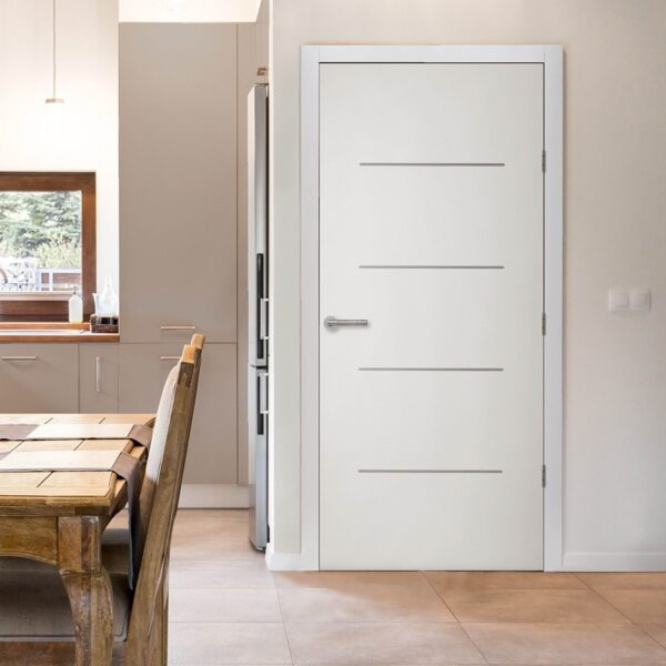 Blanco Painted White Internal Fire Door