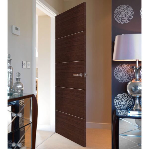 Wenge Painted Internal Fire Door