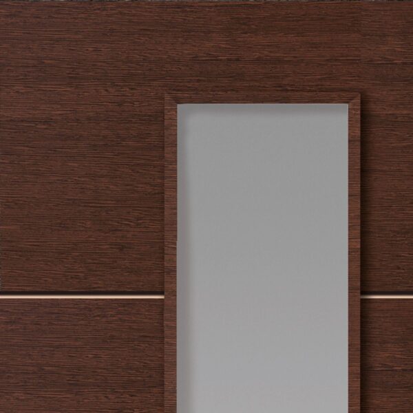 Wenge Painted Glass Internal Door