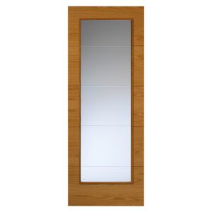 Royale VT5 Oak Glazed Internal Door