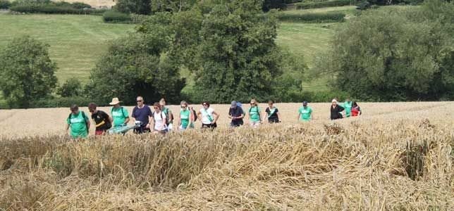 JB Kind Macmillan sponsored walk